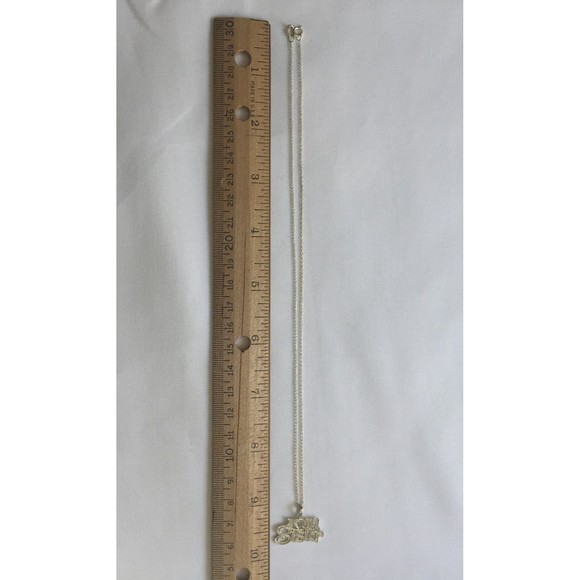 "I Love My Sister" Sterling Silver .925 18" Necklace - Picture 6 of 7